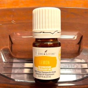 Young Living lemon essential oil, 5 mL NWT